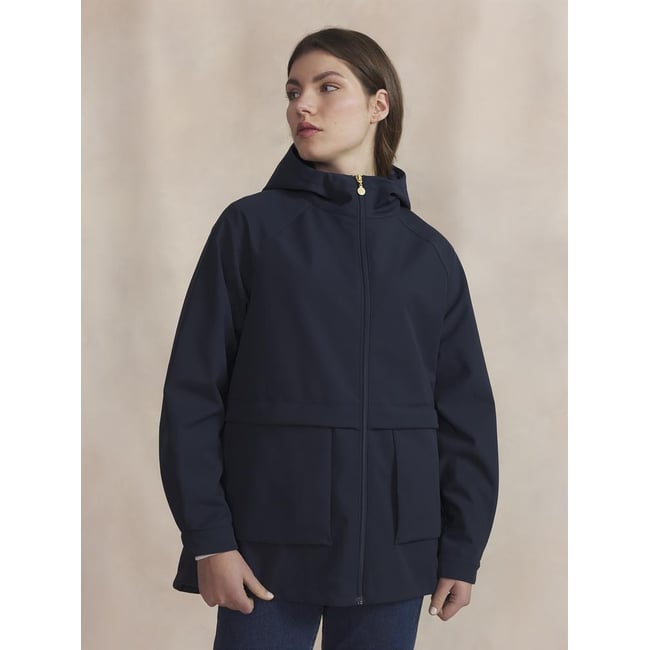 Manteau RANYAMAN marine <span itemprop=