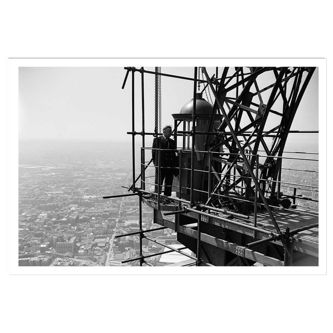 Affiche photo d'art - Télévision - La Tour Eiffel,1950 - HEXOA