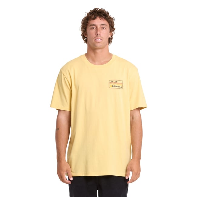 T shirt manches courtes RUNNER PREMIUM beige raffia <span itemprop=