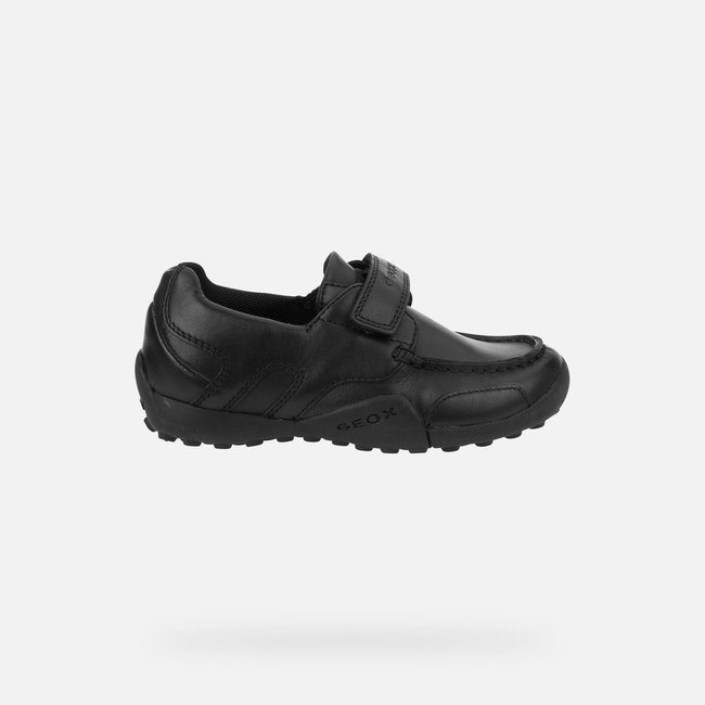 Chaussures Pour Uniforme  JR W.SNAKE MOCASSINO noir <span itemprop=