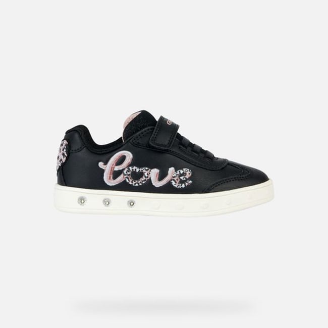 Baskets  J SKYLIN noir/rose clair <span itemprop=