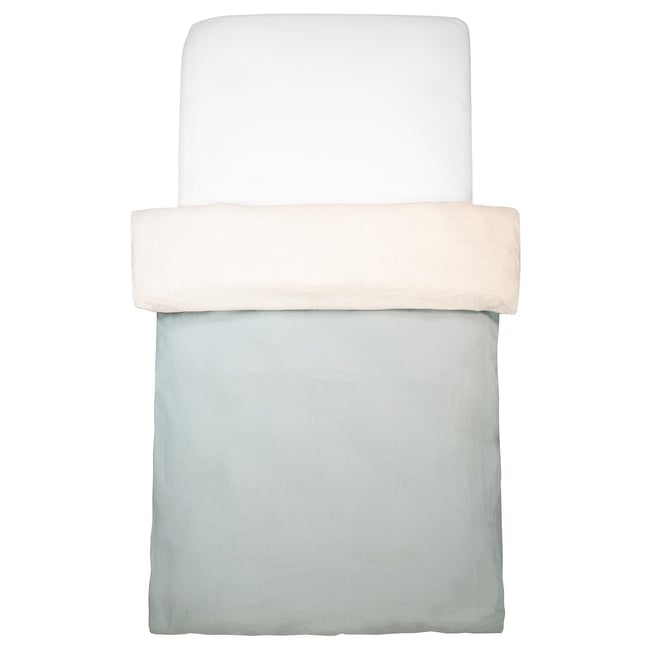 Housse de couette réversible en lin lavé LIN LINO - SEVIRA KIDS
