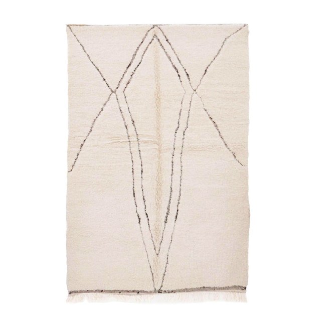 Tapis Berb re Marocain Pure Laine 157 X 243 Cm Couleur Beige Clair Afk tapis-berb-re-marocain-pure-laine-157-x-243-cm-couleur-beige-clair-afk
