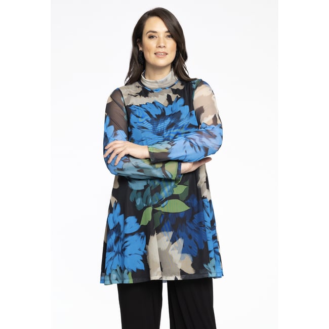 Tunique Fine Bleue La Redoute - Taille 10 - Manches 3/4 - Neuf Sans Étiquettes