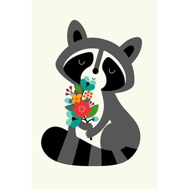 Tableau orsetto lavatore Couleur toile imprimée <span itemprop=