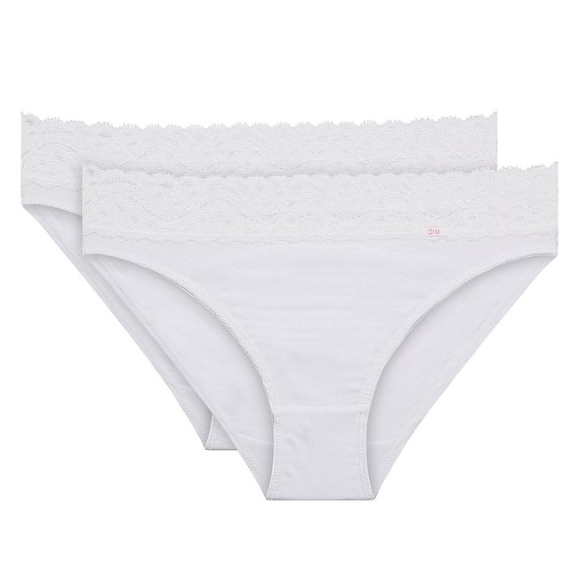 Confezione da 2 culotte Coton Stretch Féminine - DIM
