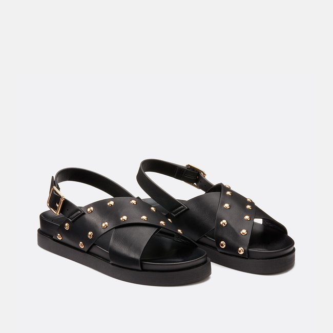 Sandali con cinturino incrociato Minnie nero ONLY SHOES