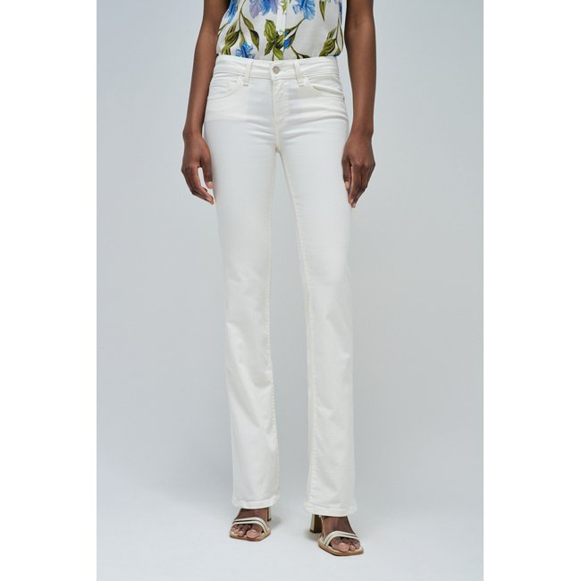 JEAN WONDER PUSH UP BOOTCUT ecru <span itemprop=