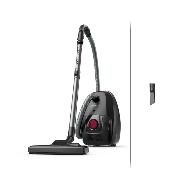 Aspirateur avec sac Green Force Max RO4933EA noir/bordeaux <span itemprop=