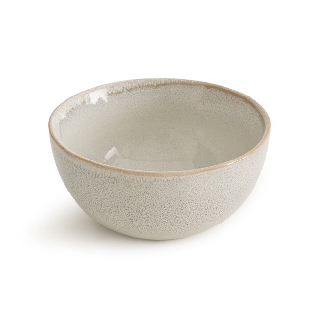 Set of 4 Soul Sandstone Bowls, light grey, LA REDOUTE INTERIEURS