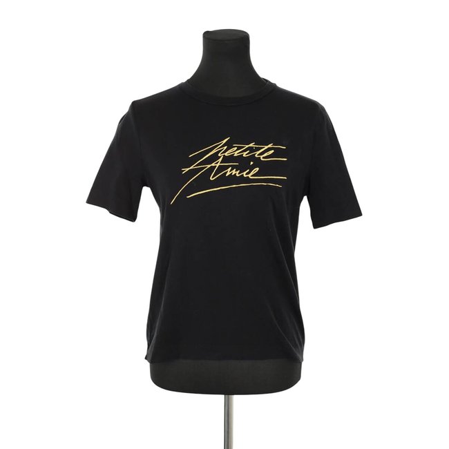 T-shirt en coton - Très Bon État noir <span itemprop=