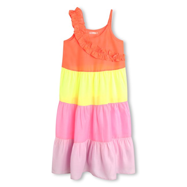 Robe sans manche multico <span itemprop=
