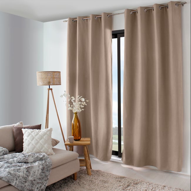 Rideau occultant et doublé thermique NORDICA - HOME MAISON
