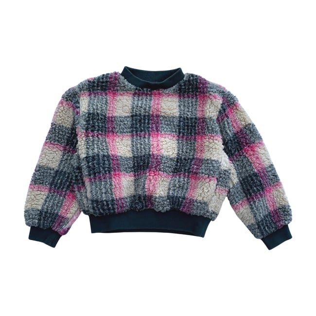 Pull enfant - Très bon état vert, rose <span itemprop=