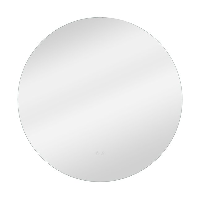 Miroir LED, MODERN ROUND Couleur incolore <span itemprop=