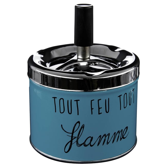 Cendrier AARON Couleur bleu foncé <span itemprop=