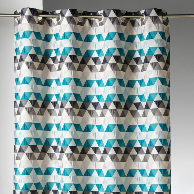 Rideau d'ameublement motifs triangles - HOME MAISON