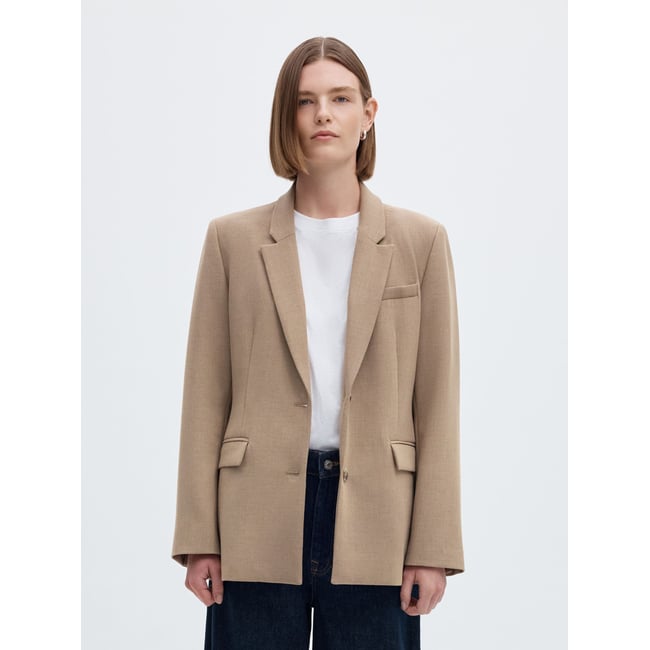 Blazer camel <span itemprop=
