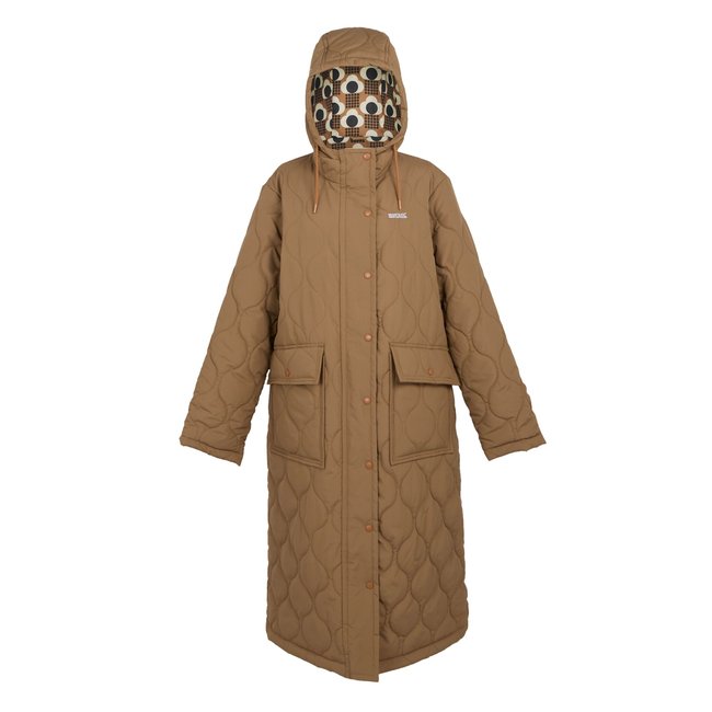 Manteau ORLA KIELY café au lait <span itemprop=