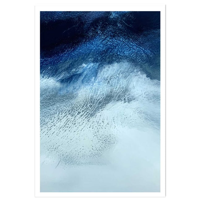 Poster bleu rivage - HEXOA