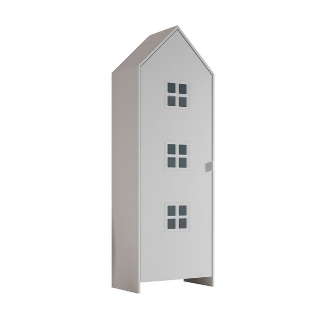 Armoire enfant en bois- AGAMI Couleur blanc <span itemprop=