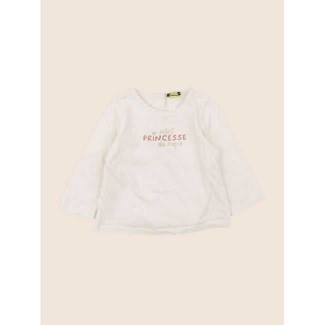 Tee-shirt - Très bon état beige <span itemprop=