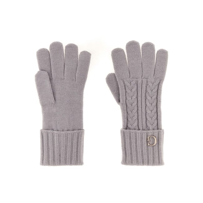 Gants En Maille Avec Logo - GUESS