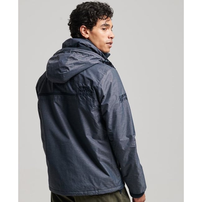 Veste zippée à capuche Pop Arctic SD-Windcheater bleu marine chiné/bleu marine <span itemprop=