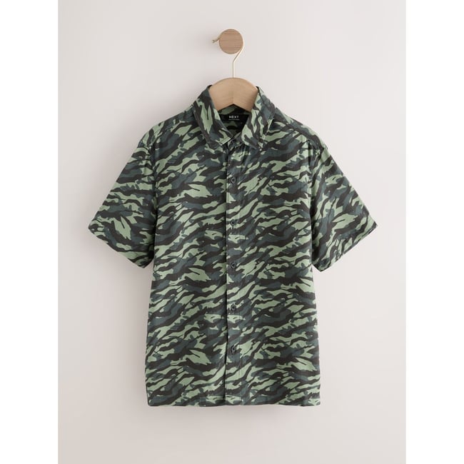 Chemise imprimée à manches courtes - NEXT