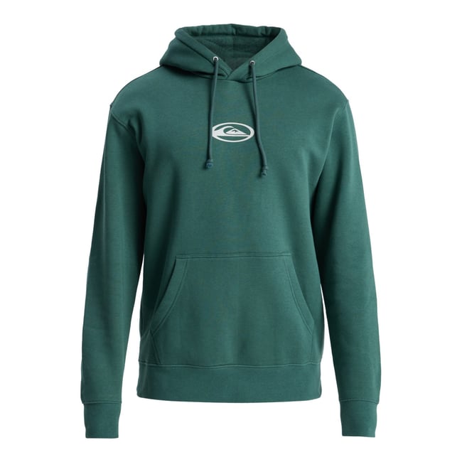 Sweat à capuche SALT WATER GRAPHIC vert trekking green <span itemprop=