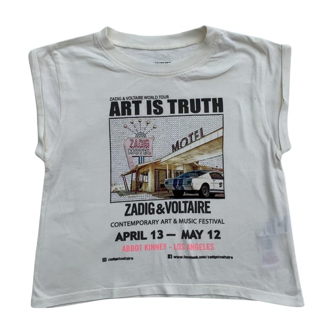 T-shirt enfant - Très bon état beige <span itemprop=