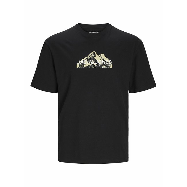 T-shirt estampada com montanha - JACK & JONES