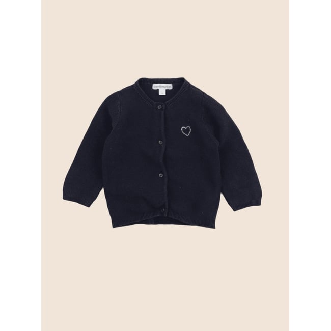 Gilet - Etat satisfaisant bleu <span itemprop=