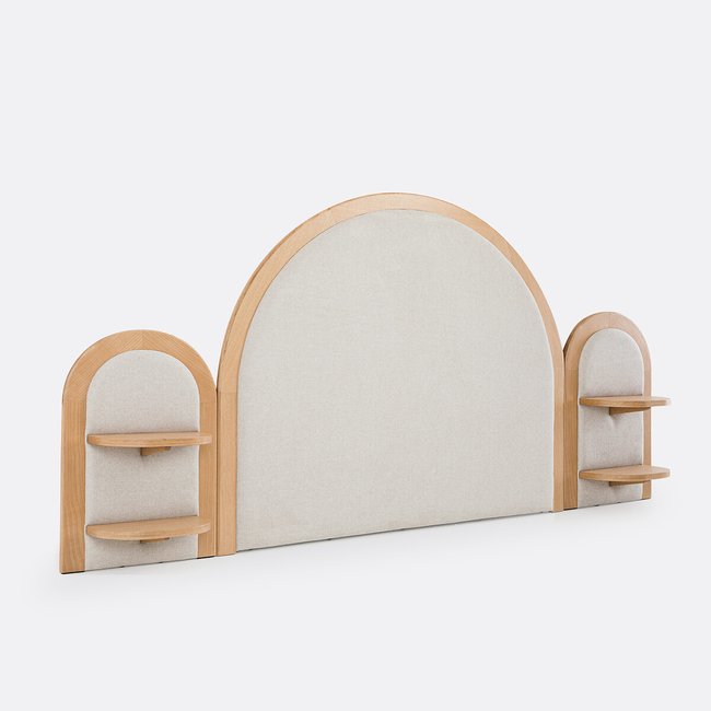 Kopfteil Archile mit integrierten Nachttischen beige LA REDOUTE INTERIEURS