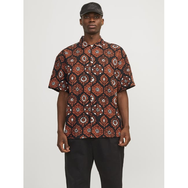 Chemise De Vacances noire - black <span itemprop=