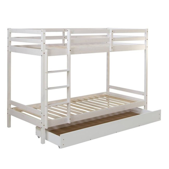 Lit capitonné 140x200 cm à lattes tissu gris Couleur blanc <span itemprop=