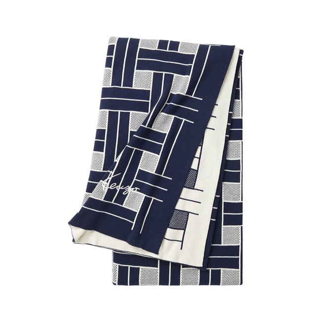 Plaid en coton, K WEAVE - KENZO HOME