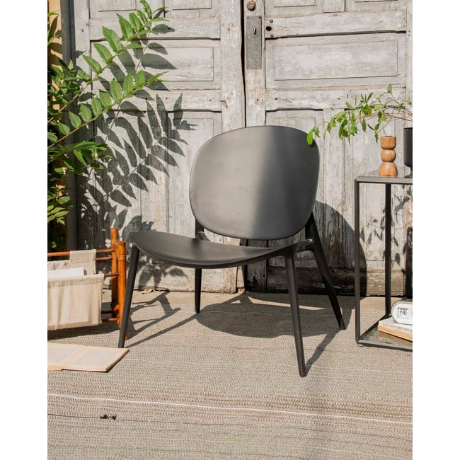 Fauteuil design Be Bop Jakob N°1319 - Bon état Couleur noir <span itemprop=