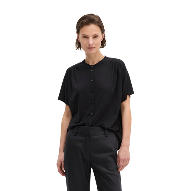 Blouse en jersey regular en LENZING™ ECOVERO™ - MARC O'POLO