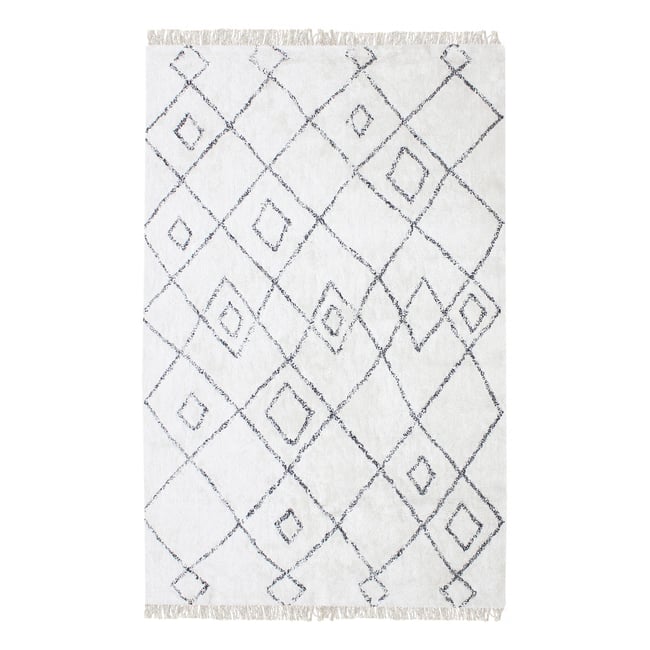 Tapis Ervin Couleur ivoire/taupe <span itemprop=