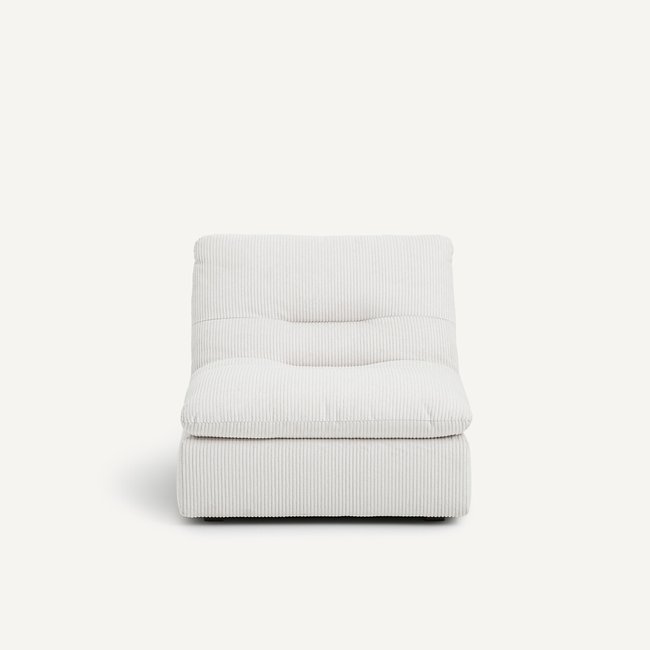 Modulaire zetel in geribd polyester, Giuliano <span itemprop=