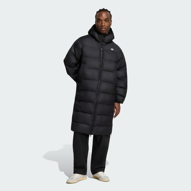 Veste Longue Rengen black <span itemprop=