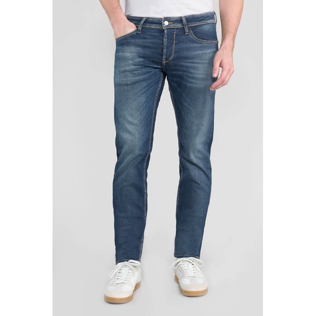 Jeans slim stretch 700/11, longueur 34 blue <span itemprop=
