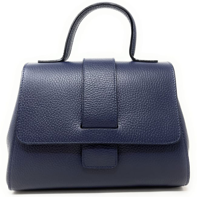 Sac à main bandoulière en cuir grainé SMART - OH MY BAG