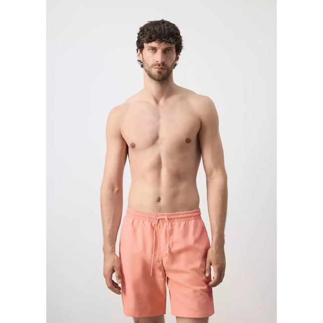 Maillot de bain essentiel cordon saumon <span itemprop=