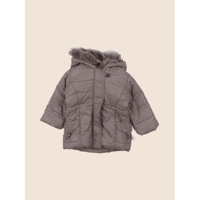 Parka - Très bon état marron <span itemprop=