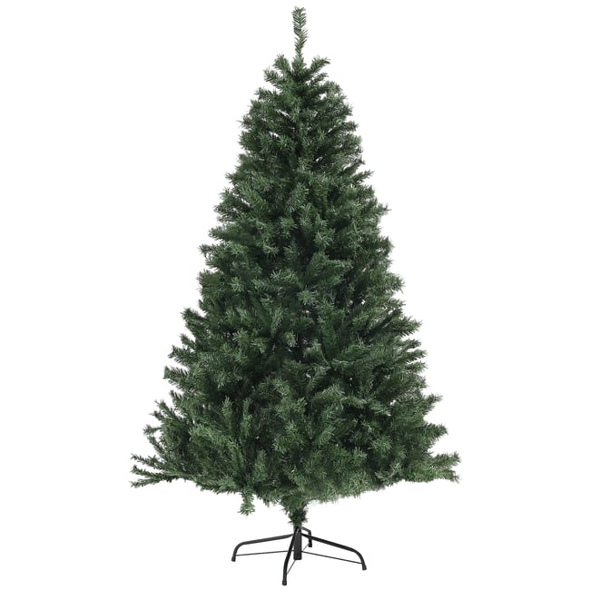 Sapin de Noël Plastique Vert Couleur vert <span itemprop=