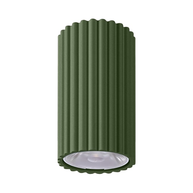 Plafonnier Aluminium Vert Olive LED 1 Ivar Couleur vert olive <span itemprop=