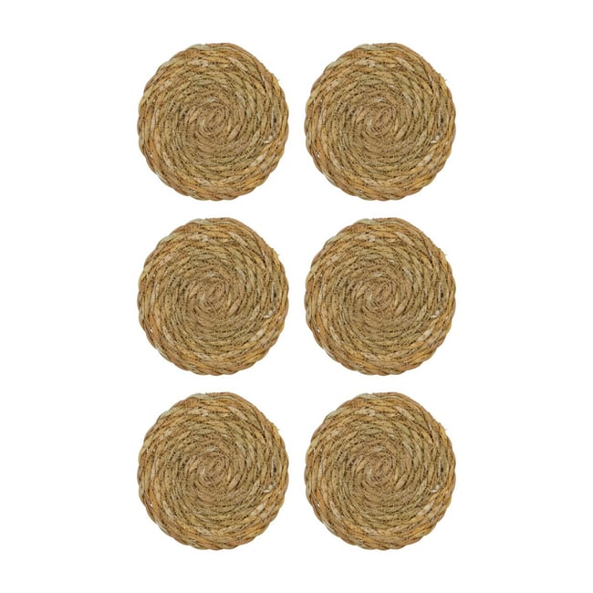 Sous-verres Coaster Couleur naturel <span itemprop=