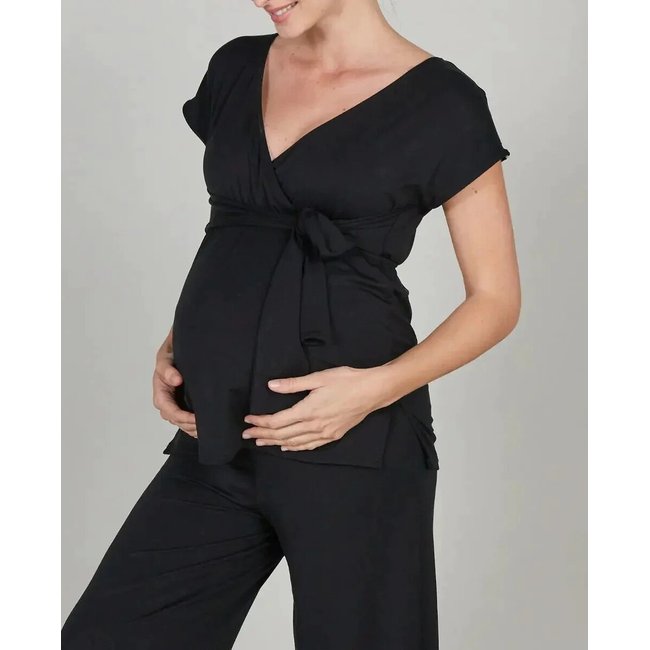 Still-Shirt Origin aus Lyocell schwarz CACHE COEUR